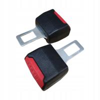 2x ZAPINKA PASÓW BEZPIECZEŃSTWA BLOKADA PRZEDŁUŻKA WTYK ADAPTER ZAŚLEPKA