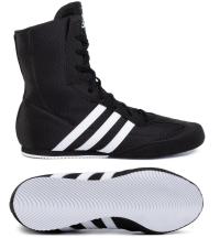 Боксерская обувь ADIDAS BOX HOG 2 FX0561 тренировочные высокие черные R. 44 2/3
