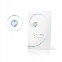 Quarkee biżuteria nazębna Light Sapphire 2,2mm 1szt kryształek błękitny
