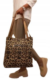 TOREBKA DAMSKA SHOPPER PANTERKA SUPER CENA !!!