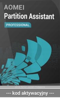 Aomei Partition Assistant Professional wieczysta 1 st. / licencja wieczysta ESD