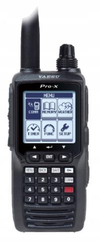 YAESU FTA-550 PRO-X AA авиационное радио ручной 5W, ILS, VOR, IPX5