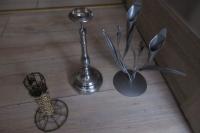 ZESTAW 3 RÓŻNE ŚWIECZNIKI