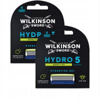 Wilkinson Hydro 5 Sensitive для бритья 4 картриджа x2