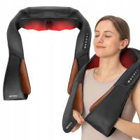 MASAŻER DO SZYI KARKU SHIATSU PLECÓW PODUSZKA MASUJĄCA GYMTEK