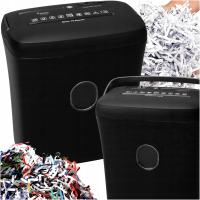 NISZCZARKA DOKUMENTÓW PAPIERU VS1010CC BIUROWA DUŻA MOCNA 20L RODO P4