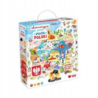 CUCZU НАБЛЮДАТЕЛЬНЫЕ ГОЛОВОЛОМКИ КАРТА ПОЛЬСКИЙ 100EL 5