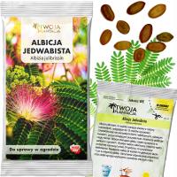 Альбиция шелковистые семена для бонсай персидское дерево светится ночью 10 шт