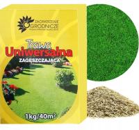 TRAWA K&M UNIWERSALNA 1kg CAŁOROCZNY SIEW ODP. WYMARZANIE SAMOZAGĘSZCZAJĄCA