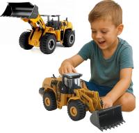 BULDOŻER KOPARKA SPYCHACZ METALOWY 1:50 MASZYNA BUDOWLANA 1714