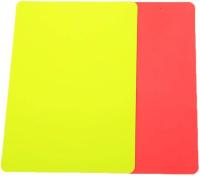 Referee Red Card, PVC Portable Football Red And Yellow Card Referee Tool