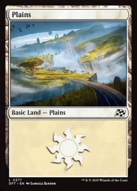 MtG: Plains (V.2) (DFT)