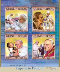 Papież Jan Paweł II Gwinea-Bissau ark. #28GB16406a