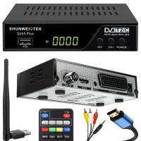 Shunweiqtek Q265 Plus tuner DVBT2/C, Wi-Fi, usb player, nagrywanie, 1080 P