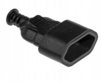 Gniazdo zasilające AC żeńskie Plast-Rol GN-11