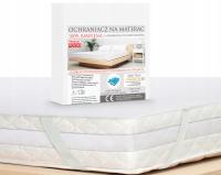 OCHRANIACZ NAKŁADKA NA MATERAC 160x200 PODKŁAD WODOODPORNY 100% BAWEŁNA !