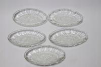 ANK PRL STARA SZKLANA PATERA ŚLEDZIÓWKA oset zestaw