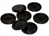 Пластиковые кнопки 25 мм (10 шт ) Черный