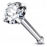 Серебряный Пирсинг Для Носа С Циркон, НОЗДРИ SS316L