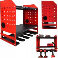 Szafka narzędziowa Fixem wisząca na elektronarzędzia z boksy i półkami