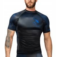Rashguard męski Hayabusa Geo Rashguard Shortsleeve blue XXL