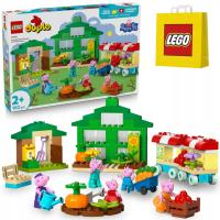 KLOCKI LEGO DUPLO 10461 OGRÓD I SZKLARNIA DZIADKA ŚWINKI NA PREZENT + TORBA