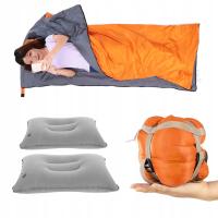 ŚPIWÓR TURYSTYCZNY KEMPINGOWY MUMIA KOŁDRA TURYSTYCZNA CIEPŁY LEKKI ZIMOWY CIEPŁY