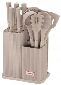 Набор из 5 ножей Набор из 5 кухонных принадлежностей разделочная доска подставка