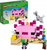 LEGO Minecraft 21247 Dom aksolotla