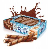 Rurki Waflowe z nadzieniem Kakaowym AIM Foods 450 g