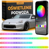Zestaw oświetlenia LED RGB Auto Gamma do podwozia 4 szt. z aplikacją