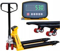 Точная и сильная тележка паллета паллета с цифровым весом 2500кг 1150мм