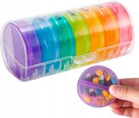 КОНТЕЙНЕР ДЛЯ ЛЕКАРСТВ, КОРОБКА ДЛЯ ТАБЛЕТОК, ОРГАНАЙЗЕР, 7 ДНЕЙ, НЕДЕЛЯ, ДЕНЬ, НОЧЬ