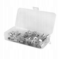 Коннекторы кабельные наконечники трубчатые проушины 65 шт.