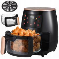 AIR FRYER FRYTKOWNICA BEZTŁUSZCZOWA DUŻA MISA XXL 6L 2400W PANEL DOTYKOWY