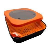 POJEMNIK KUWETA ZESTAW DO ODSĄCZANIA PELLETU 2w1 + SITKO 170x170x60