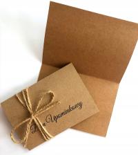 BONY UPOMINKOWE voucher karta podarunkowa OD RĘKI