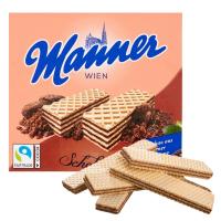 Manner Wafle z Kremem Czekoladowym Kruche Jakość I Smak Który Pokochasz 75g