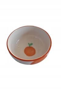MISECZKA spodek POMARAŃCZA 10cm kolorowa 230 ml