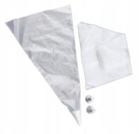 Rękawy do dekoracji Zenker jednorazowe 20 sztuk + 3 końcówki 7852