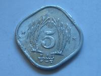 nr865 Pakistan Moneta 5 Paisa 1990