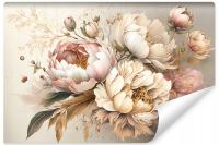 Fototapeta Do Salonu KWIATY Piwonie Retro 360x240