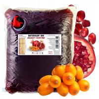 СОК ГРАНАТА ОБЛЕПИХА НАТУРАЛЬНЫЙ ПРЕССОВАННЫЙ 3L NFC