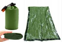 ŚPIWÓR TERMICZNY RATUNKOWY AWARYJNY PRZETRWANIA SURVIVAL WOJSKOWY MILITARY