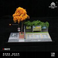MoreArt Diorama 1:64 â€“ Japanese Parking Autumn Scene