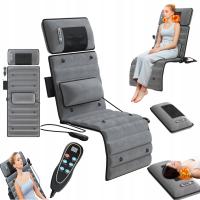 МАССАЖНЫЙ КОВРИК С ПОДОГРЕВОМ ДЛЯ РЕЛАКСАЦИИ ВИБРАЦИОННАЯ ПОДУШКА ДЛЯ КРЕСЛА