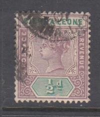 kol. ang. SIERRA LEONE Mi 24 VIKTORIA z 1896