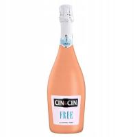 Безалкогольное вино CinCin Free розовое сладкое 750 мл