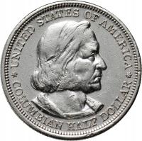 USA, 1/2 dolara 1893, Wystawa Kolumbijska. #TA#
