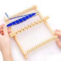 Деревянный ткацкий станок набор для плетения Шнуров
